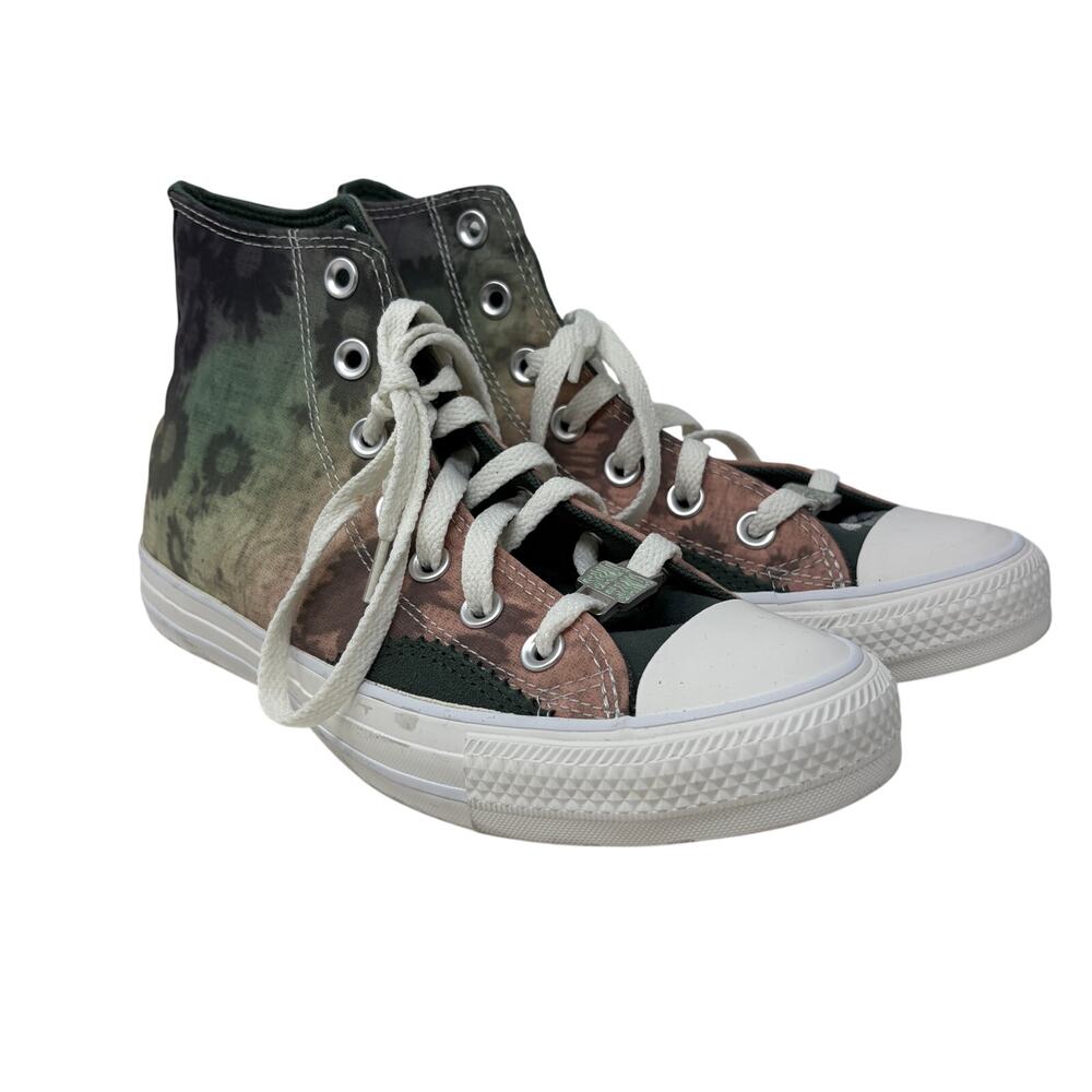 Converse Chuck Taylor All Star Hi Mi Gente Mi Folclore Sneaker Green/White Sz 7